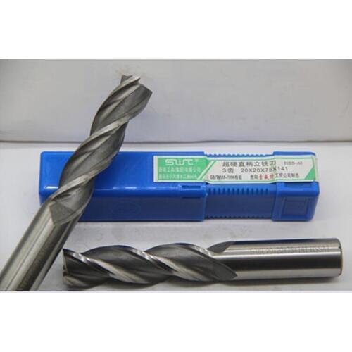 Free Shipping 2pcs 11mm-20mm 3Flute HSS&Extended Aluminium End Mill Cutter CNC Milling Machinery tools Cutting tools.Lathe Tool