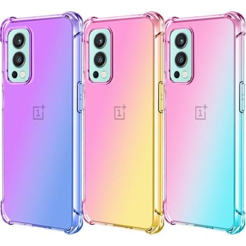 Hybrid Color Air Bag TPU Case for Oneplus Nord 2 Nord2 9 9R 8T 8 Nord CE N10 N100 5G Shock Proof Protective Cover