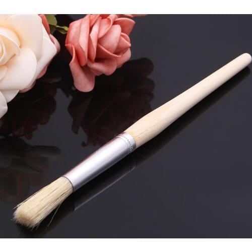 Coffee Grinder Cleaning Fur Brush Dusting Coffeemaker Coffeepot Wooden Cleaner