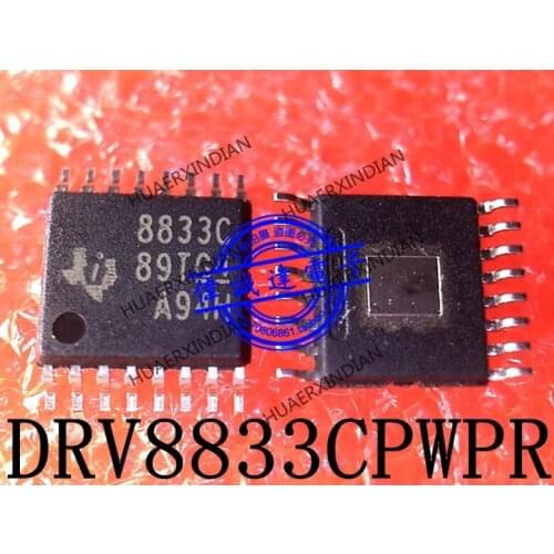 1Pieces new Original DRV8833CPWPR DRV8833C type 8833C HTSSOP16 In stock real picture