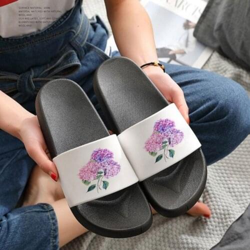 Shoes For Women Thick Platform Slippers Summer Beach Soft Sole Slide Sandals Leisure Indoor Bathroom Anti-slip Ladies Shoes