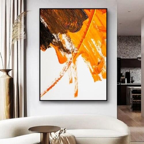 Wall art canvas oil painting Poster print landscape pictures Abstract decorative picture for Living Room Home Decor