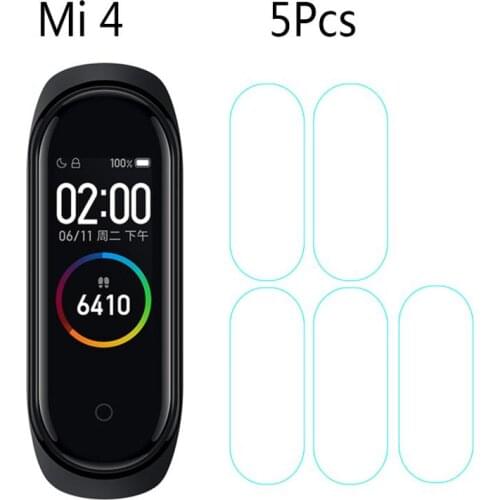 For M4 Tempered Hydrogel Film Scratch-resistant Transparent Sreen Protective Film Wearable Devices Smart Accessories Dropship