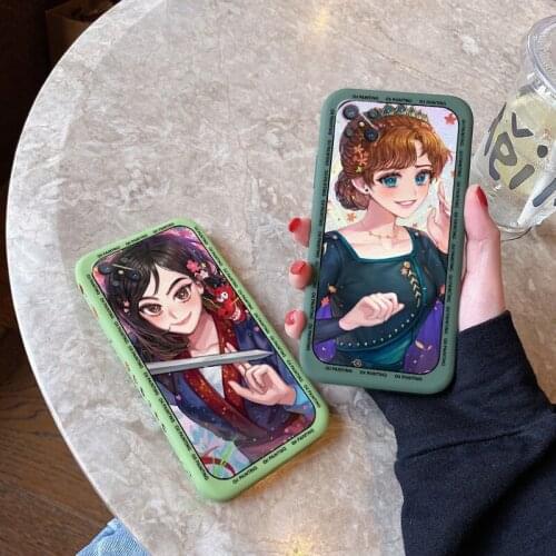 For OPPO A77 A79 A83 A91 A92 A92S A94 4G A94 5G Fall proof case cartoon beauty pattern protective cover
