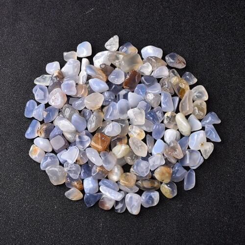 100g 4 Sizes Sapphire Stone Natural Mixed Quartz Crystal Stone Rock Gravel Specimen Tank Decor Natural Stones And Minerals
