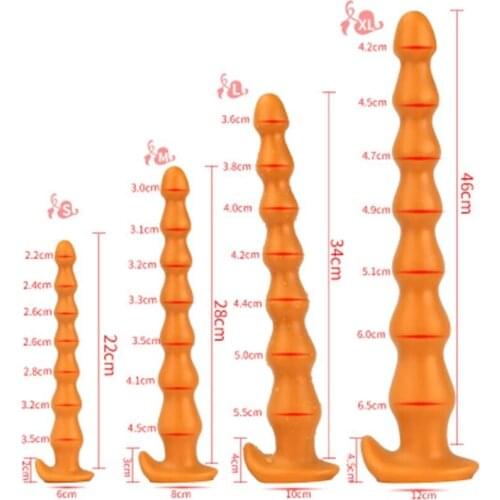 Anal super long artificial penis massage prostate anus vagina dilator masturbation pornographic adult toy male and female