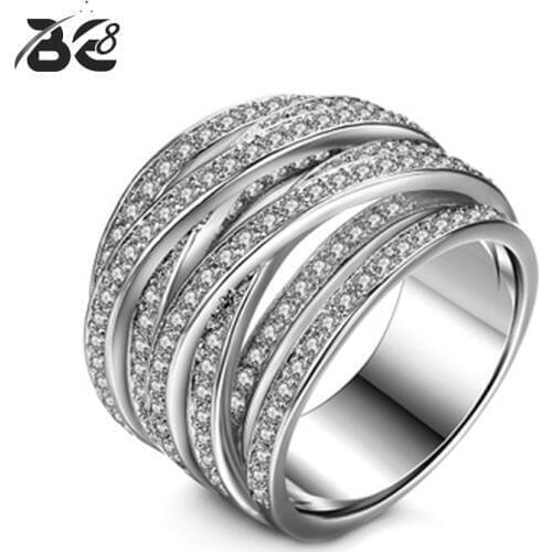 Женские серебряные кольца Be 8 China At AliExpress