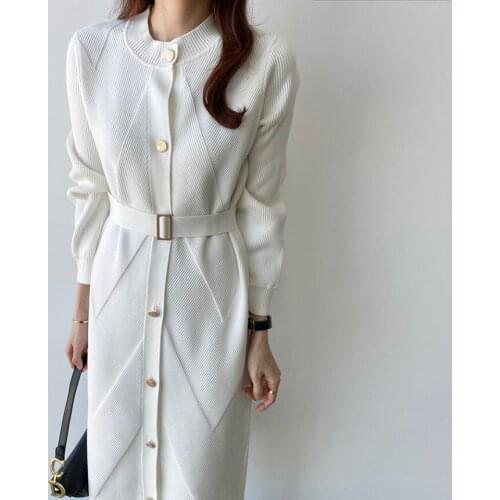 Fashionable Knitted Dresses Croysier China