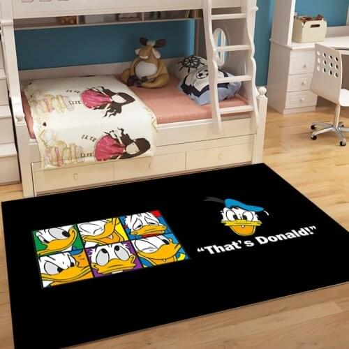 Disney 80x160cm Mickey Baby Play Mat 3D Floor Mat Carpet Living Room Large Size Bedroom Rug for Children Boys Doormat