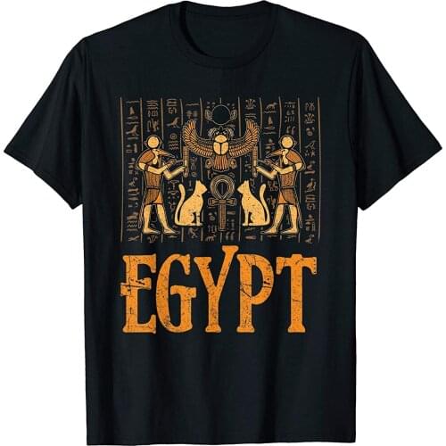Egypt Pharaoh Pyramid Cairo Nile Ancient Egyptian History T-Shirt