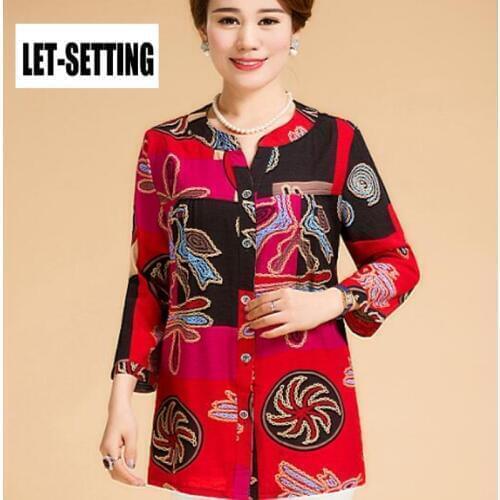 Let－Setting Short Sleeve Blouses