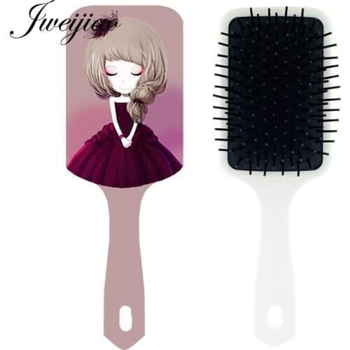 Youhaken Cute Girls' Massage Comb Woman Tangle hair brush Scalp Hair Care Tool cepillo pelo