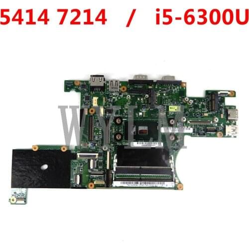 100% Working For Dell Latitude 5414 7214 Rugged Extreme Motherboard Core i5-6300u 2.4GH 02G79W/043RD6 laptop mainboard tested ok