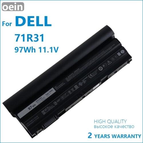 Oein Genuine M5Y0X 71R31 8858X NHXVW T54FJ X57F1 T54F3 Original Laptop Battery For DELL Latitude E6420 E6520 E5420 E5520 E6430