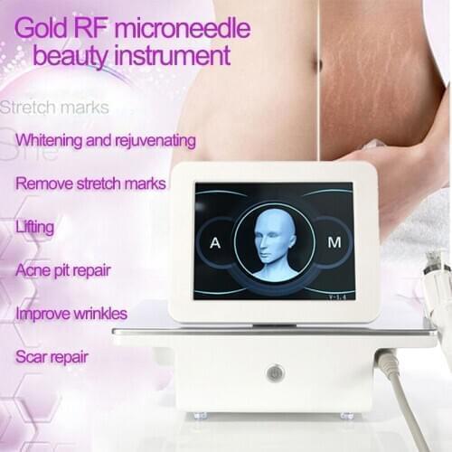Skin lifting anti-wrinkle acne scar removal Stretch marks removal fractional rf machine microneedle microneedling beauty machine