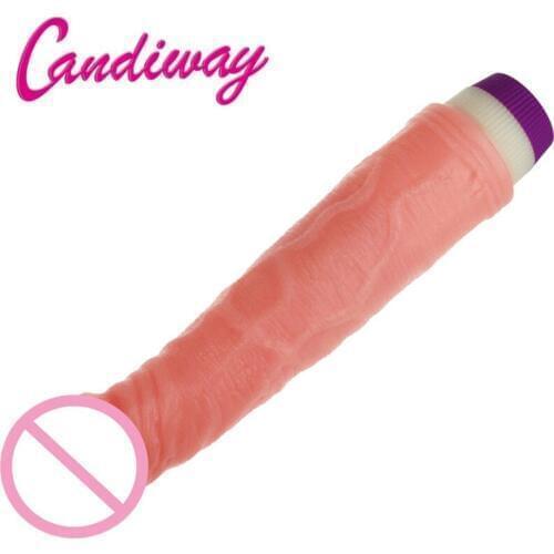 Realistic Dildo Vibrator cock Vibrating Waterproof Penis Vibration Dick Sex Toy clitoris G Spot anal plug Sex Product for women