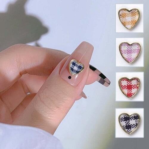 Romantic Love Shape Rhinestone Nail Ornaments Japanese-style Super Flash Heart Nail Art Accessories For Women Manicure Salon