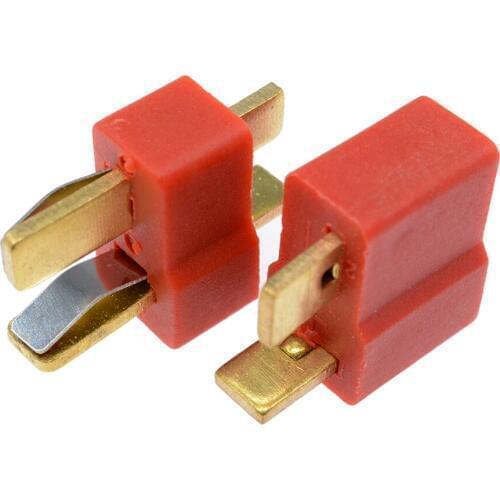 20pcs 10Pair T Plug Male Female Connector ESC RC Lipo Battery Helicopter For Deans