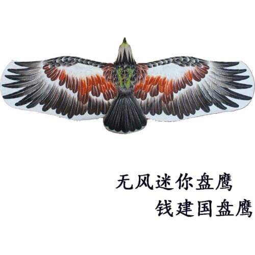 Single line sport Weifang kite eagle double plate cerf volant stunt kite bird desert eagle outdoor fun factory flying bird toys