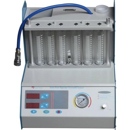 6 Jars Ultrasonic Fuel Injector Cleaner & Tester Machine MST-A360 as good as CNC-602A