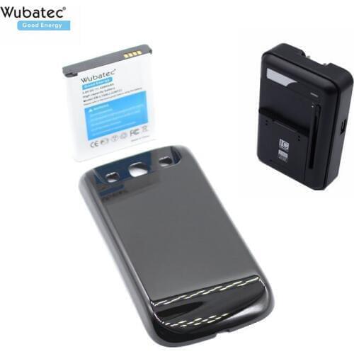Wubatec 1x 4200mAh S3 NFC Extended Battery + Charger For Samsung Galaxy S3 i9300 I9308 I9305 T999 L710 i747 i535 L300 S960L M440