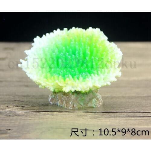 1pcs new arrived Simulate resin Coral Artificial Aquatic Plant Ornament for Aquarium Fish Tank Decoration