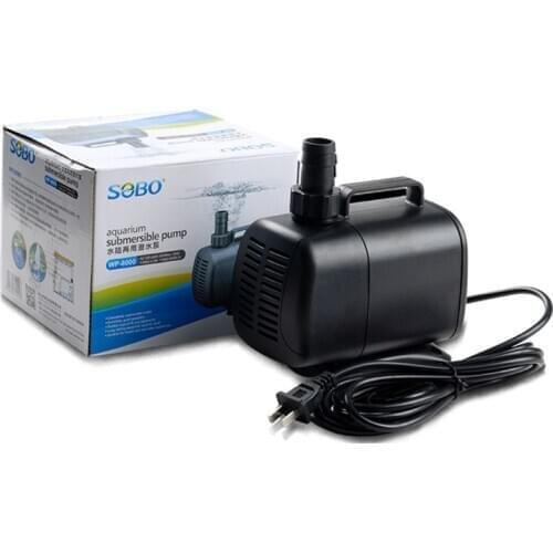 135W 6000L/H Adjustable Flow Water Pump WP-8000 for aquarium ultra silent fish tank submersible pump water pump amphibious bomb