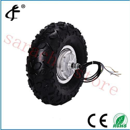 24V 500W 14.5" electric wheel hub motor,brushless hub motor,skateboard electric motor