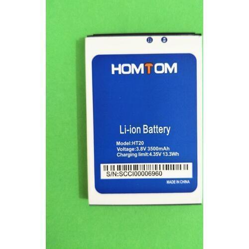 AZK New 3.8V 3500mAh HOMTOM HT20 Battery for HOMTOM HT20 Pro Smart Phone Battery