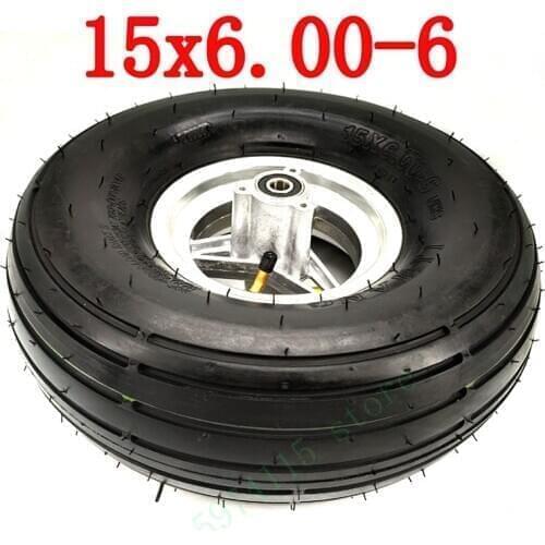 15x6.00-6 Inch Vacuum Tire Aluminum Wheel For 15 Inch Electric Scooter Wheel