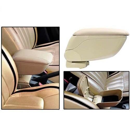 Auto Armrest Sliding Slide Large Beige