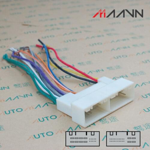 Car Stereo Radio CD DVD Wiring Harness For HYUNDAI KIA Power Cable