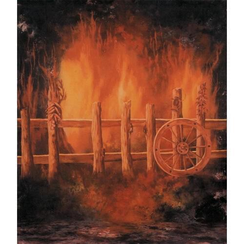 Free Professional Hand Paint Scenic photo background FSE42 , Muslin backdrops, 10ft x 10ft photographic background for wedding