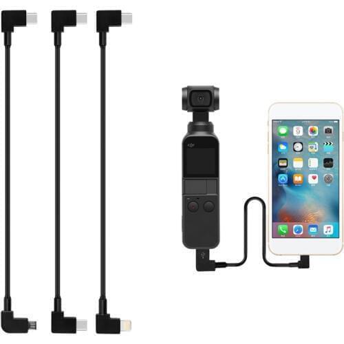 Type-C Port Data Cable Phone Tablet Connecting Line For dji osmo Pocket /osmo Pocket 2 gimbal camera Accessories