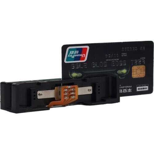 China 3 Track Magnetic Swipe Card Reader Head /Stripe Tracks Reader Module With Free SDK HCC750M