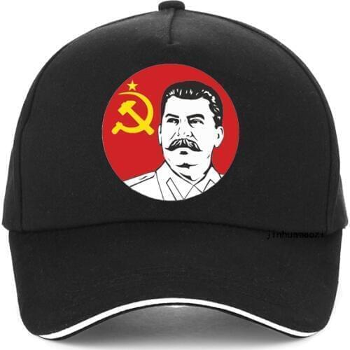 Summer New Fashion Russian cap USSR Stalin Print Baseball cap Unisex Russian President Stalin adjustable bone snapback hat