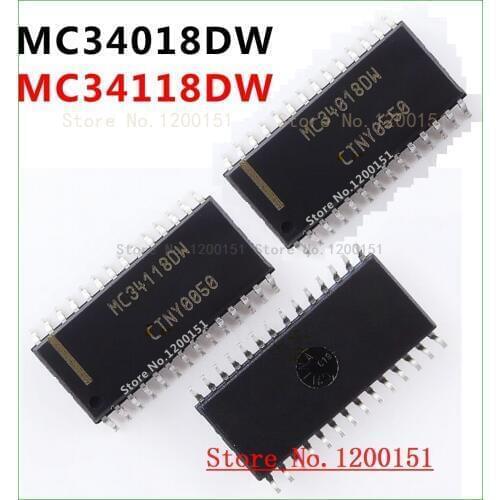 MC34018DW MC34118DW MC34018L MC34118L SOP-28 MC34018P MC34118P DIP28