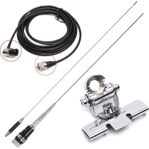 NAGOYA M288 VHF/UHF 144/430MHz Dual Band Mobile Radio Antenna for QYT KT-8900D 7900D Baojie BJ-218 318 Car Radio