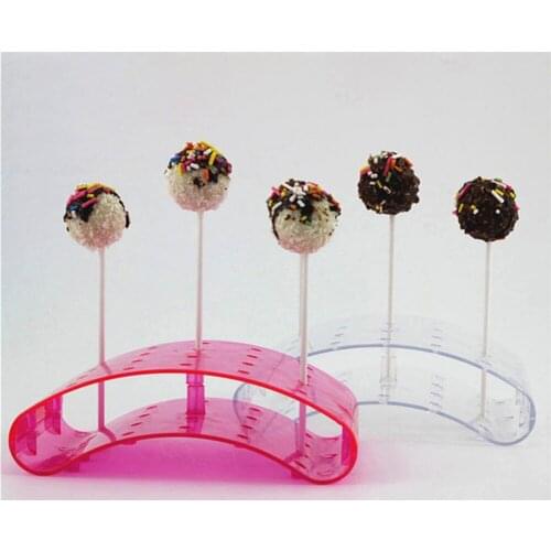 20 Holes Cake Pop Lollipop Stands Cake Candy Display Stand Holder Lollipop Support Kitchen Accessories Display DIY Cake For Kid