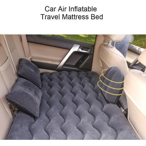 Portable mattress inflatable sofa Car Travel bed Inflatable back seat Pad multifunctional Sof Car Cushion Foldable for car outd