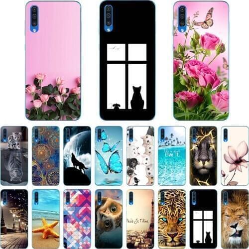 For Samsung Galaxy A70 A705 SM-A705F A705F Luxury TPU Silicone Case for Samsung Galaxy A50 A505 Cover for Galaxy A30 Funda Coque