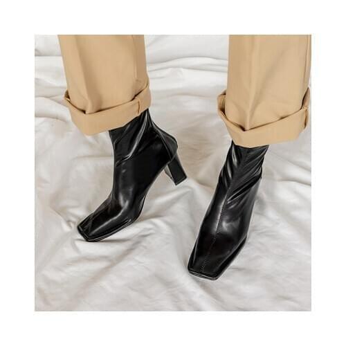 Chic Tabi Boots Women Luxury High Heels Botas Mujer Winter Sequin Ankle Boots Bling Botas Feminina Top Quality Zapatos De Mujer