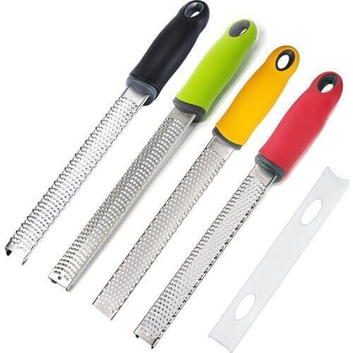 1Pcs Stainless Steel Cheese Graters Fruit Vegetable Chopper Kitchen Tool Lemon Cheese Vegetable Zester Grater Peeler Slicer