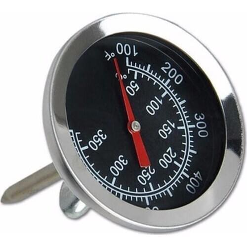 1pc 350 Degree Stainless Steel Cooking Thermometer Clock Dial Probe Pointer Thermometer Food Meat Gauge Max