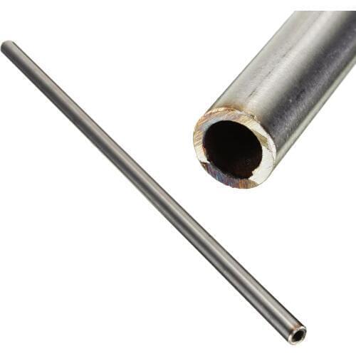 1pc New 304 Stainless Steel Capillary Tube 12mm OD 10mm ID 250mm Length Silver For Industry Tool