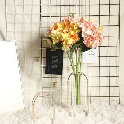 14 color hydrangea silk flowers Artificial Flowers Home decorations for wedding party photography DIY wedding fake flower walll