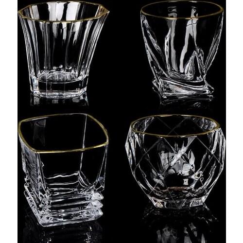 2 Pcs set high quality fashion home bar lead-free whiskey glass cups 200827-10