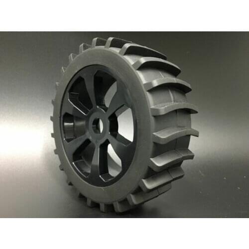 2pc RC 1/8 Paddles Buggy Tires Hex 17mm Wheels For Snow Sand Master Off Road Car