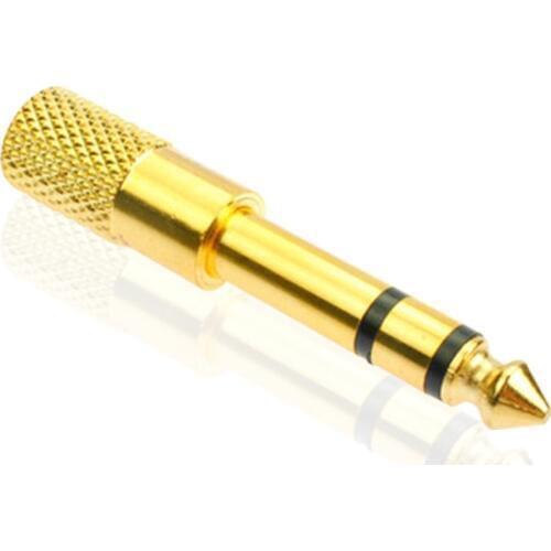 6.5mm to 3.5mm adapter electric piano electronic electronic drum microphone adapter 6.5mm male to3.5mm female headphone adapter