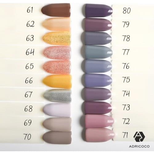 Adri Coco Gel Nail Polish